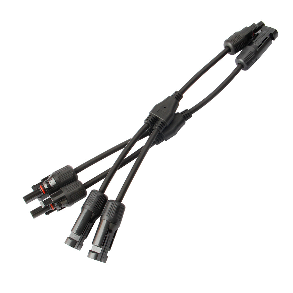 Cerkkapo Solar Y Kabel Verteiler - MC4 Stecker Für PV Anlagen, 4mm² & IP67 Wasserdicht