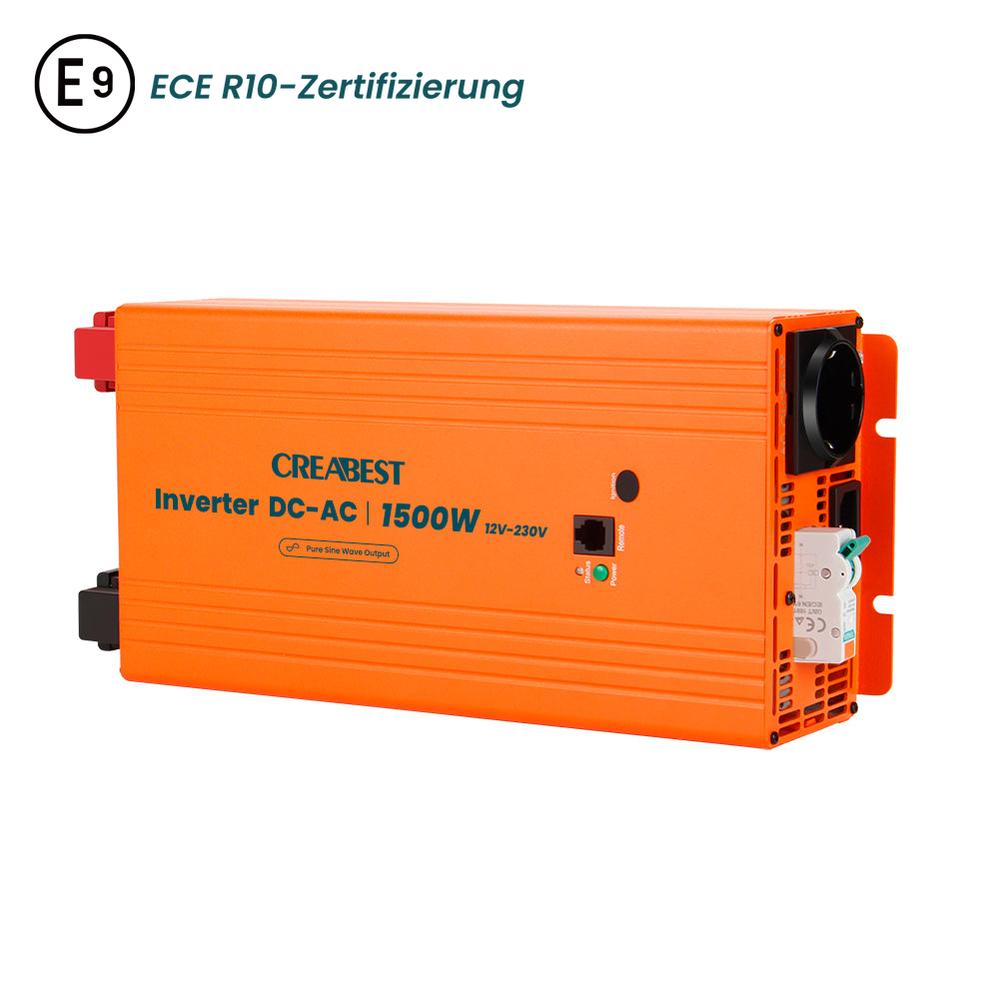 1500W Wechselrichter 12V 230V
