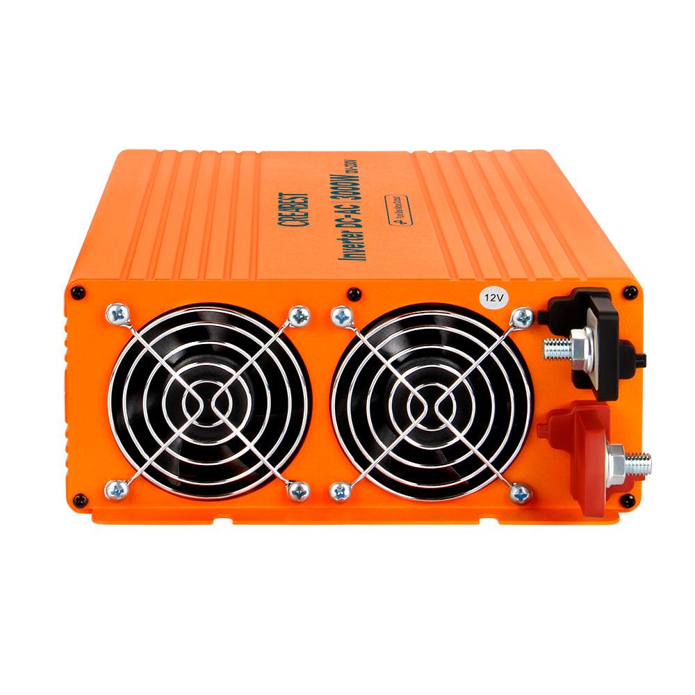 3000W Hybrid Wechselrichter 12V/24V Auf 230V – Reiner Sinus, Mit MPPT Solarregler, Für Wohnwagen & Notstrom