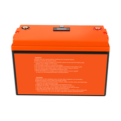 LiFePO4 Akku 100Ah 12,8V für Wohnmobil, Wohnwagen, Camping, Solaranlagen, Off-Grid, Boote, Mover, Backup-Stromversorgung mit Bluetooth