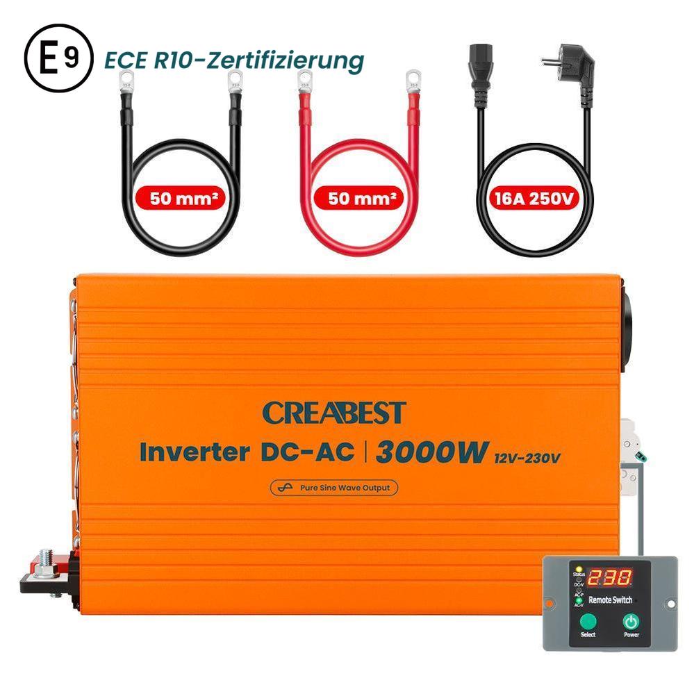 NOQON NSP512 500W Reiner-Sinus-Wechselrichter 12V Auf 230V – Leise, Effizient & überlastfest NOQON NSP512 500W Reiner-Sinus-Wechselrichter 12V Auf 230V – Leise, Effizient & überlastfest
