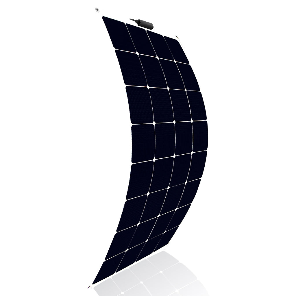 Creabest Flexible Solar Panel 100W per Camping, Wohnmobil, Wohnwagen, Boot