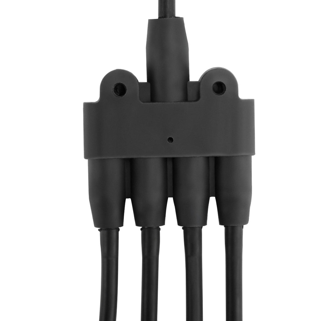 MC4 Stecker Solar Kabel Y Verteiler Solarstecker Photovoltaik Steckverbinder für Solarpanel (1 Paar M/FFFF and F/MMMM)