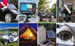 LiFePO4 Akku 30Ah 12,8V für Camping, Solaranlagen, Off-Grid, Boot, Trolling-Motoren, Fischfinder, Beleuchtung, Eisfischen, Antriebsräder.