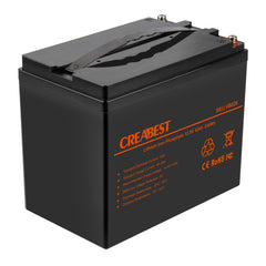 LiFePO4 Batterie 42Ah 12,8V für Wohnwagen, Camping, Solaranlagen, Off-Grid, Boote, Elektromotor, Wandern, Backup-Stromversorgung