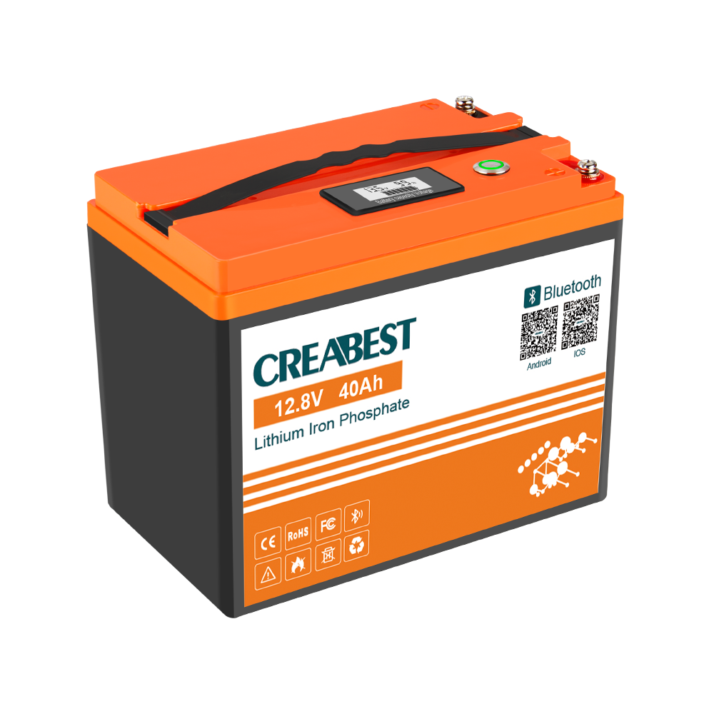 LiFePO4 batterie/Akku 12,8V 40Ah für Wohnwagen, Camping, Solaranlagen, –  CREABEST-DE